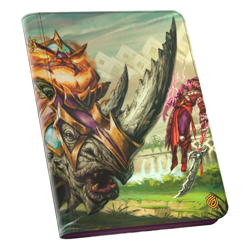 Ultimate Guard Portfolio – XenoSkin Zipfolio 360 – MTG: Tarkir Dragonstorm – Skirmish Rhino