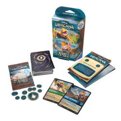 Disney Lorcana TCG Azurite Sea Starter Deck: Emerald & Sapphire