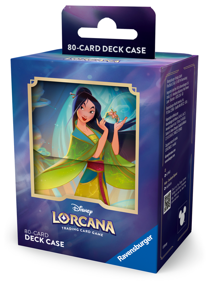 Disney Lorcana Fabled Mulan Deck Box