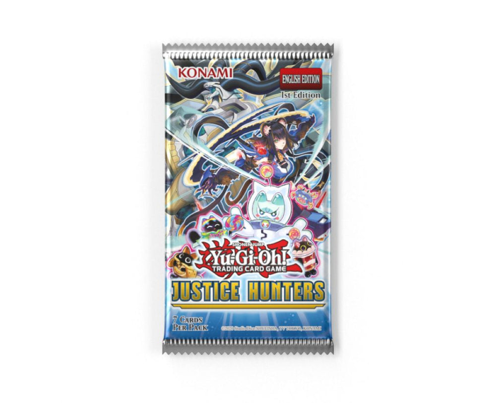 Yu-Gi-Oh Justice Hunters Booster Pack