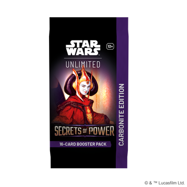 Star Wars Unlimited Secrets of Power Carbonite Booster Pack (Preorder)