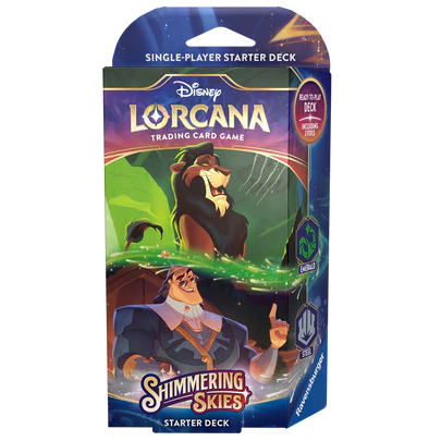 Disney Lorcana TCG: Shimmering Skies Starter Deck - Emerald Steel