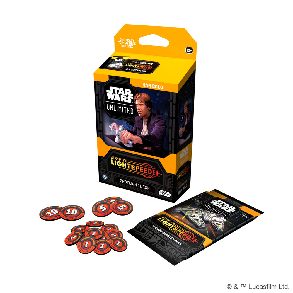 Star Wars Unlimited Jump to Lightspeed Spotlight Deck