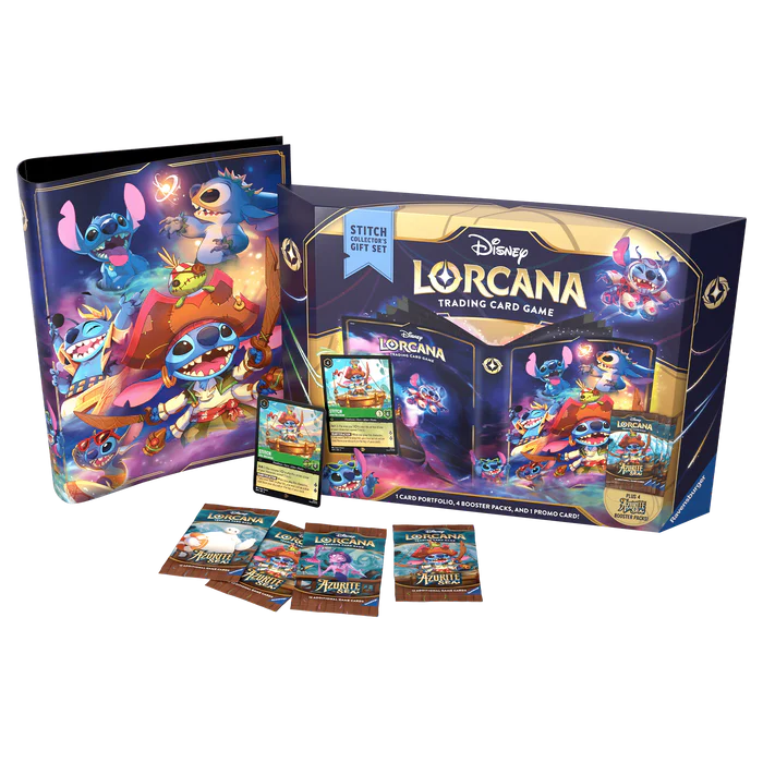 Disney Lorcana Azurite Sea Stitch Collector's Gift Set