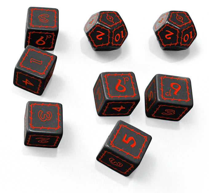 The One Ring RPG Black Dice Set