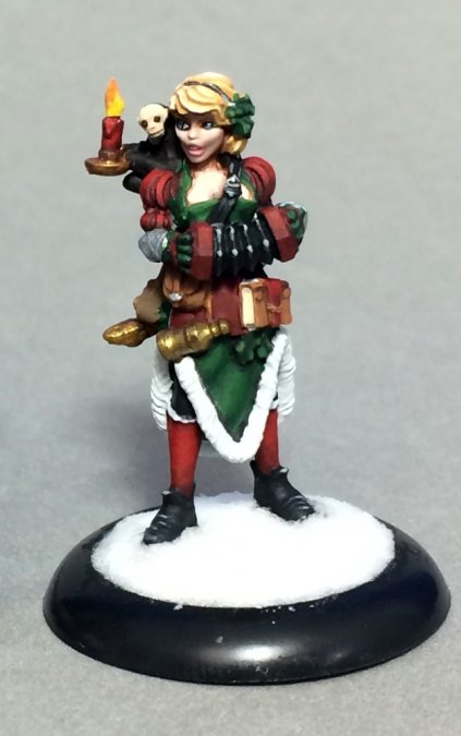 Carol, Christmas Bard - Unpainted