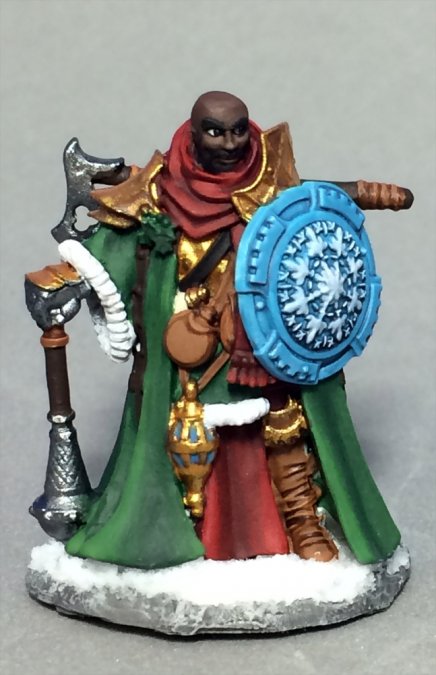 Sir Ulther, Christmas Knight - Unpainted