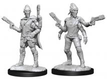 Starfinder Deep Cuts Unpainted Miniatures Kasatha Operative