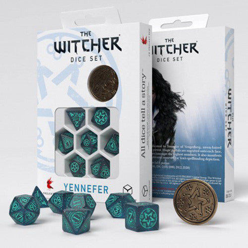 The Witcher Dice Set Yennefer - Sorceress Supreme