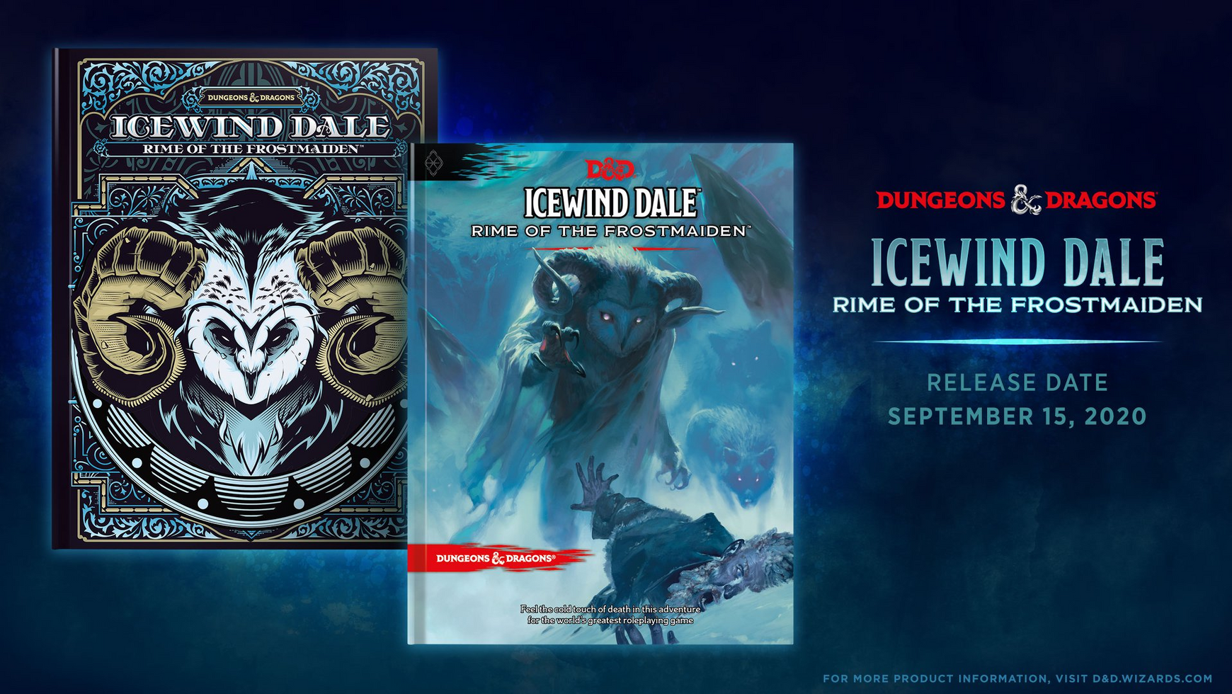 D&D Icewind Dale now available to preorder. MTG Jumpstart is available now!
