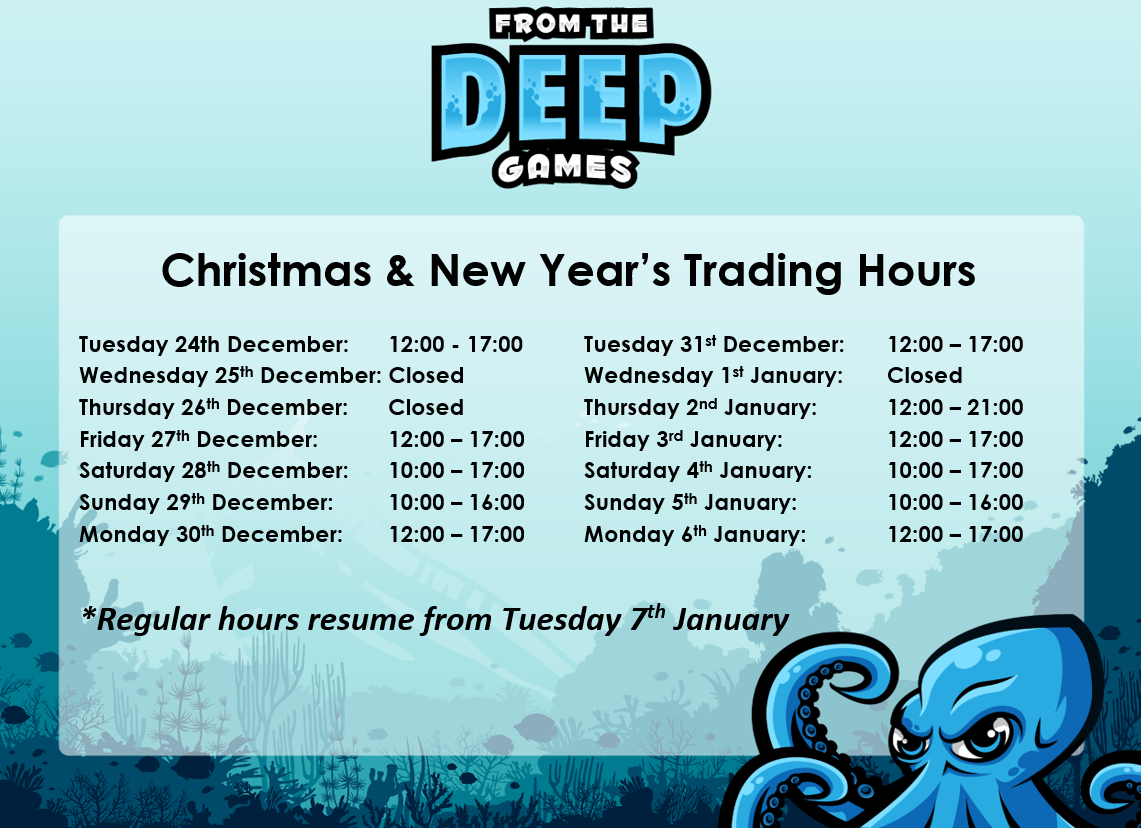 Christmas and New Year's Trading Hours 2024