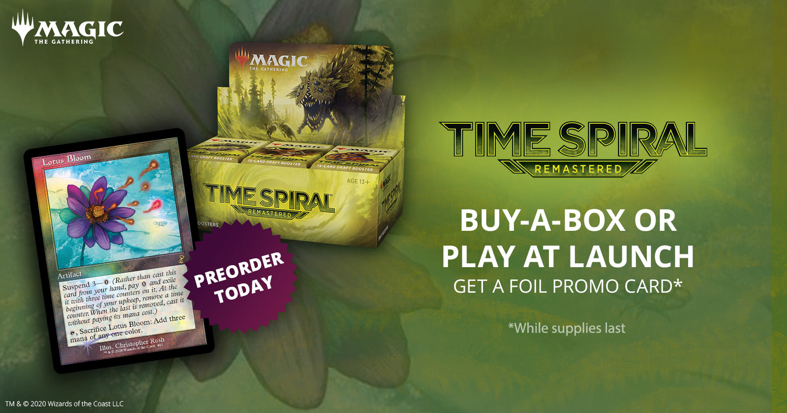 Time Spiral Remastered Preorder Now!