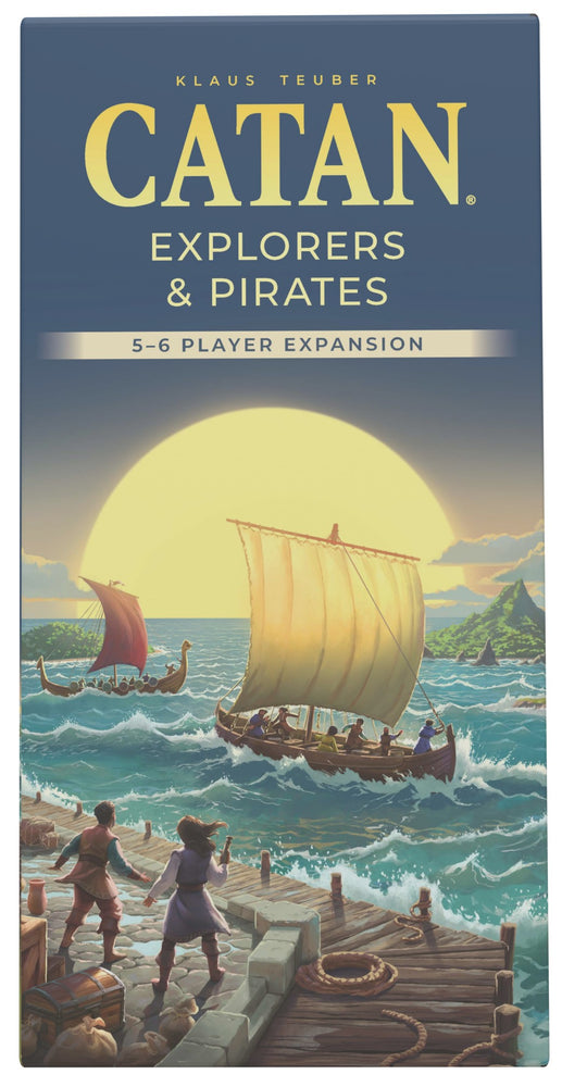 CATAN 6th Edition - Explorers and Pirates 5-6 Player Expansion