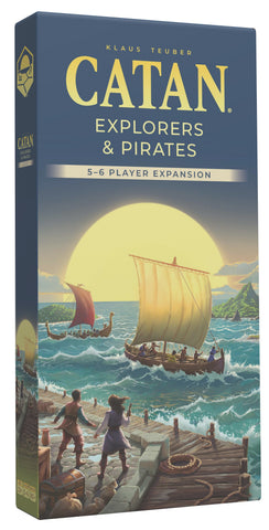 CATAN 6th Edition - Explorers and Pirates 5-6 Player Expansion
