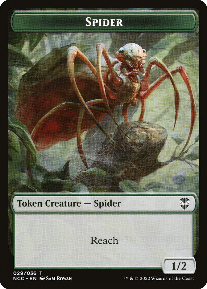 Treasure // Spider Double-Sided Token [The List]