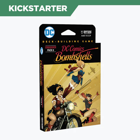 DC Deck-Building Game: DC Bombshells Crossover Pack 9 Kickstarter Edition