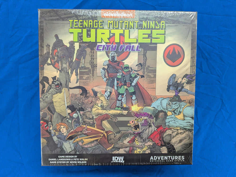 Teenage Mutant Ninja Turtles Adventures City Fall Kickstarter Edition