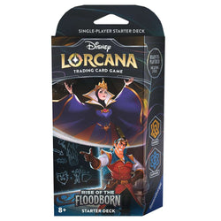 Disney Lorcana TCG Rise of the Floodborn Amber & Sapphire Starter Deck