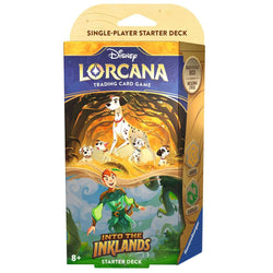 Disney Lorcana TCG Into the Inklands Starter Deck Amber & Emerald