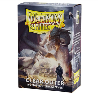 Dragon Shield Matte Clear Outer Sleeves 100ct