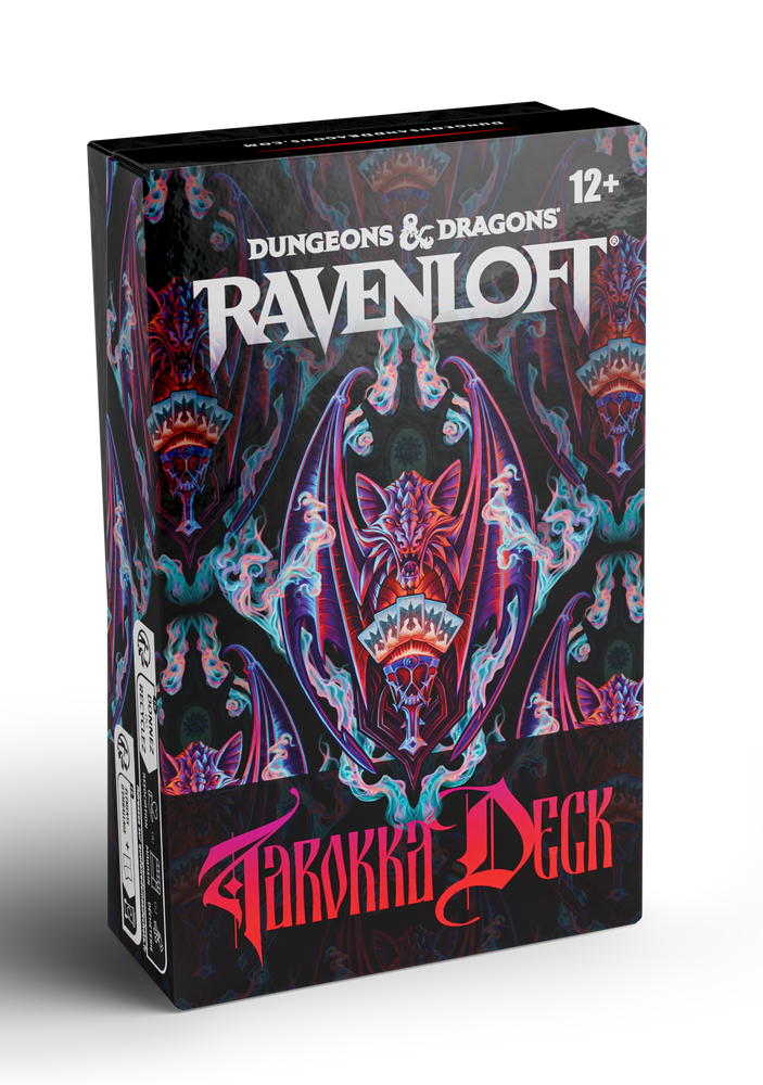 D&D Ravenloft The Horrors Within Tarokka Deck (Preorder)