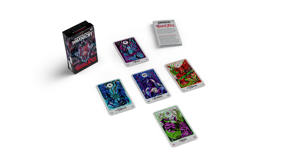 D&D Ravenloft The Horrors Within Tarokka Deck (Preorder)
