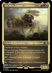 Zacama, Primal Calamity (Foil Etched) [Commander Masters]