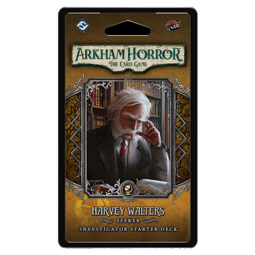 Arkham Horror The Card Game Harvey Walters Seeker Investigator Starter Deck
