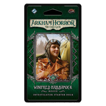 Arkham Horror The Card Game Winifred Habbamock Rogue Investigator Starter Deck