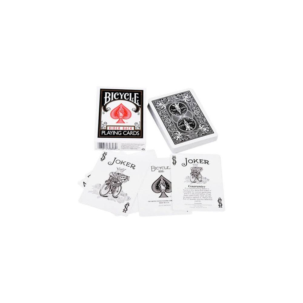 Bicycle Standard Playing Cards Rider Back Black
