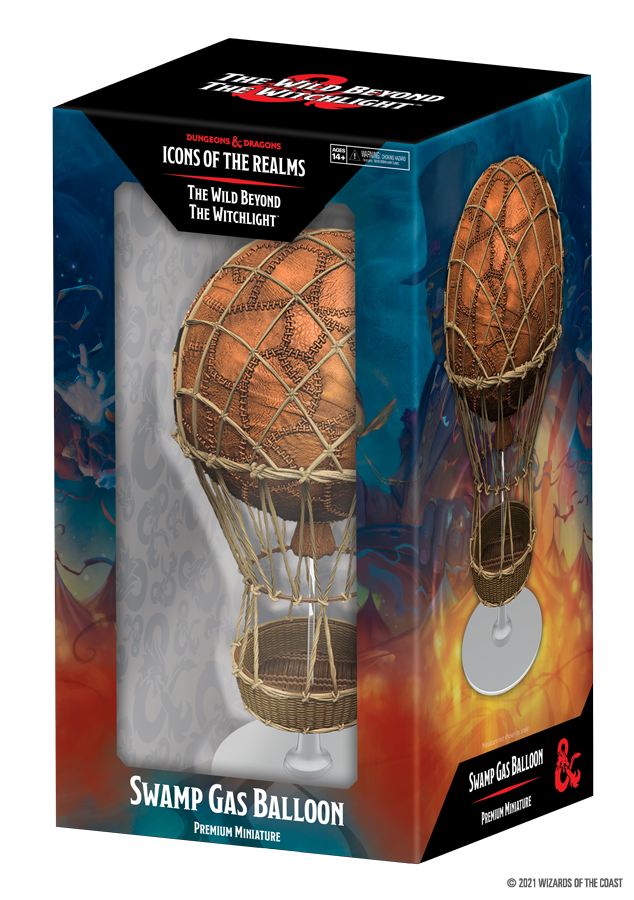 D&D Icons of the Realms Mini Witchlight Swamp Gas Balloon Premium