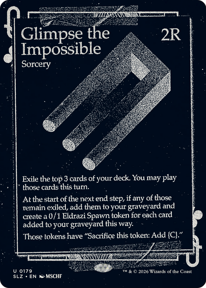 Glimpse the Impossible (0179) [Secret Lair x MSCHF: The Zeta Set]