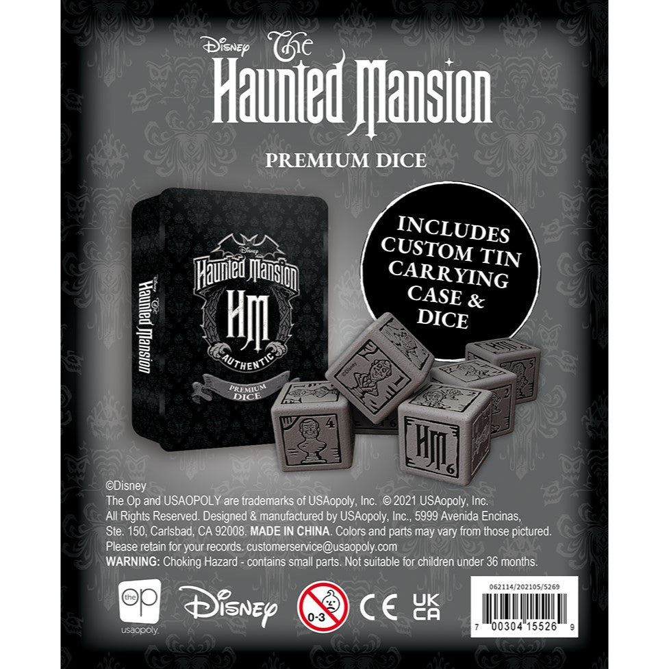 Premium Dice Set: Disney Haunted Mansion