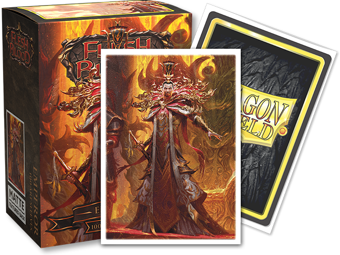 Dragon Shield Sleeves – Matte Art – Flesh and Blood: Emperor 100ct