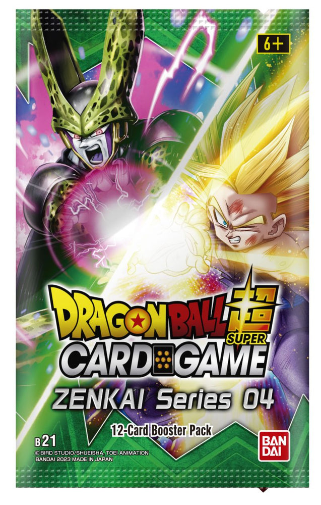 Dragon Ball Super Card Game Zenkai Series 04 Booster Pack