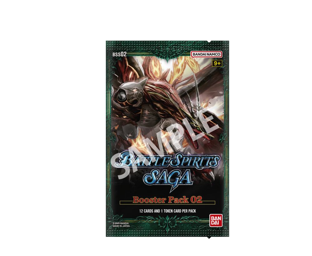 Battle Spirits Saga Card Game Set 02 False Gods Booster Pack