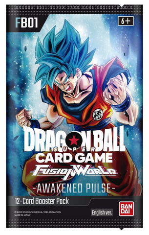 Dragon Ball Super Card Game Fusion World Awakened Pulse FB01 Booster Pack