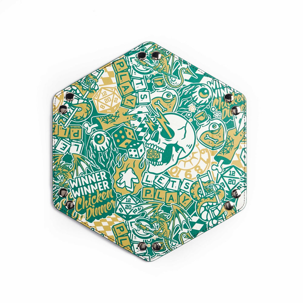 LPG Essentials Hex Dice Tray 6" - Artist Series: Cara