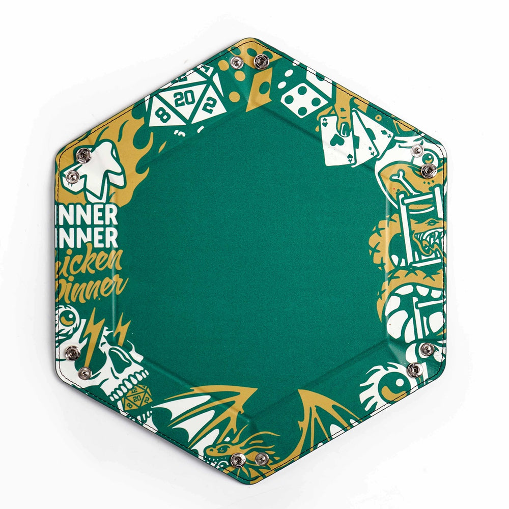 LPG Hex Dice Tray 8" - Artist Series: Cara