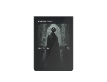 Heavy Play CURV Sleeves Standard 100 - Warlock Black