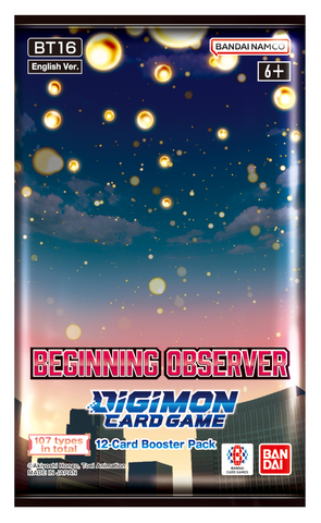 Digimon Card Game Beginning Observer BT16 Booster Pack (Preorder)