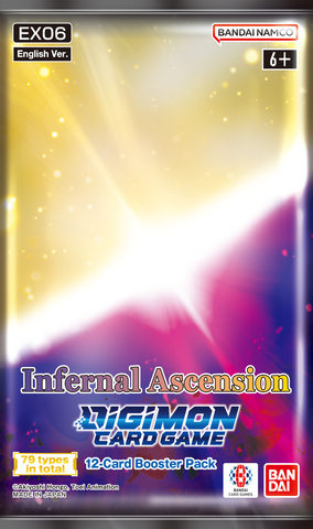 Digimon Card Game Infernal Ascension EX06 Booster Pack