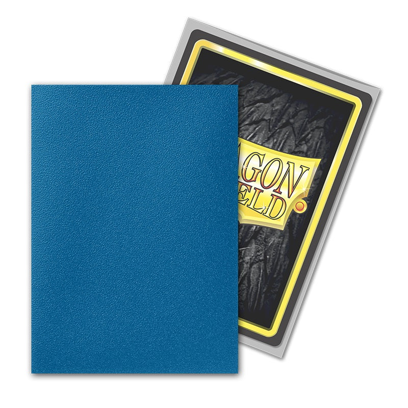 Dragon Shield Matte Dual Sleeves – Anniversary Special Edition: Cobalt & Silver