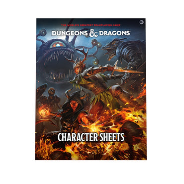 D&D 2024 Character Sheets (Preorder)