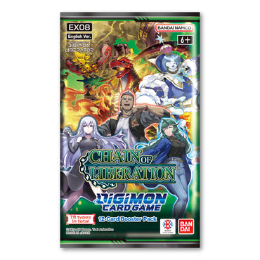 Digimon Card Game Chain of Liberation EX08 Booster Pack