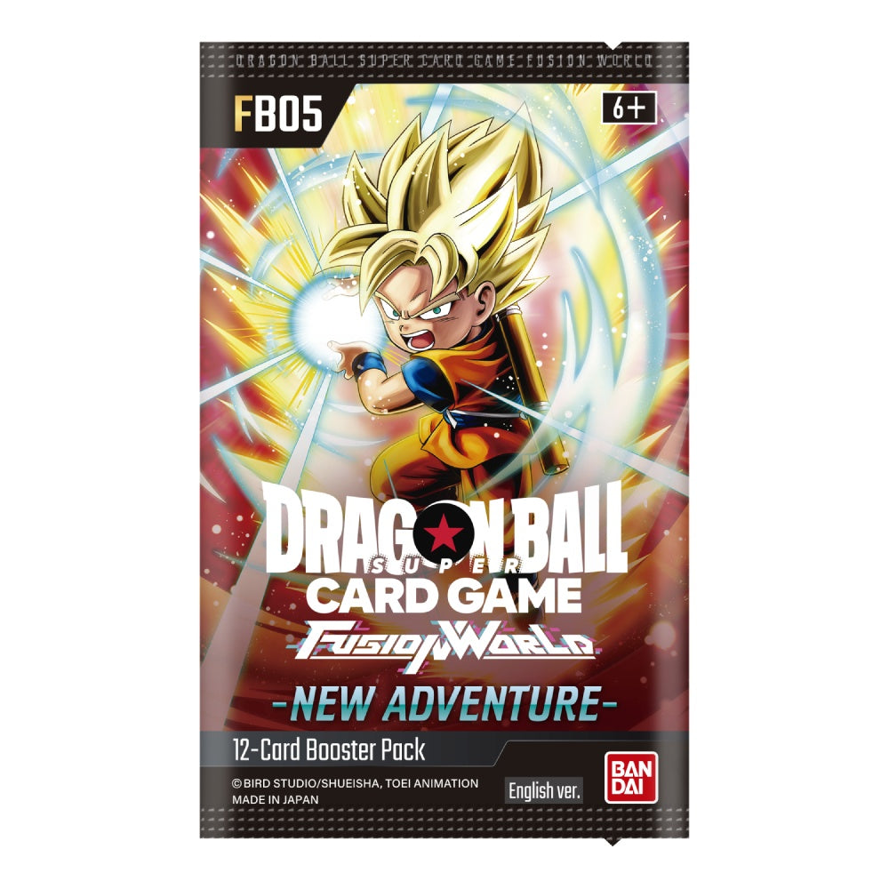 Dragon Ball Super Card Game: Fusion World New Adventure FB05 Booster Pack