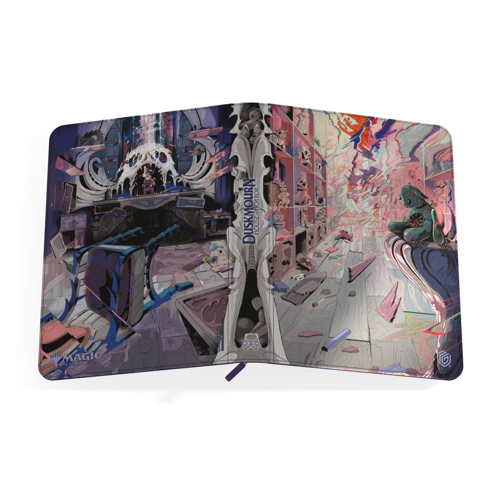 Ultimate Guard Portfolio – XenoSkin Zipfolio 360 – MTG: Duskmourn – Porcelain Gallery
