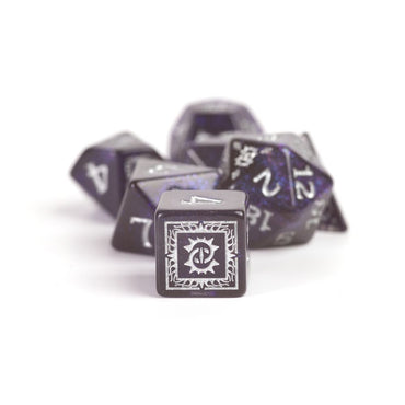 Sirius Dice - D&D Adventure Dice - Warlock - Purple