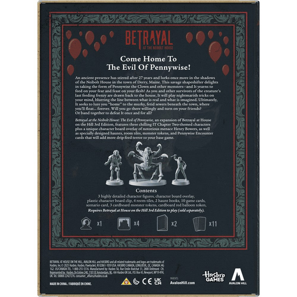 Betrayal - The Evil Of Pennywise Expansion