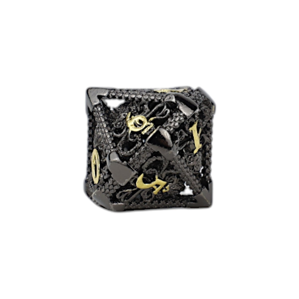 LPG Dice Strange Aeon Dice Set Black/Gold